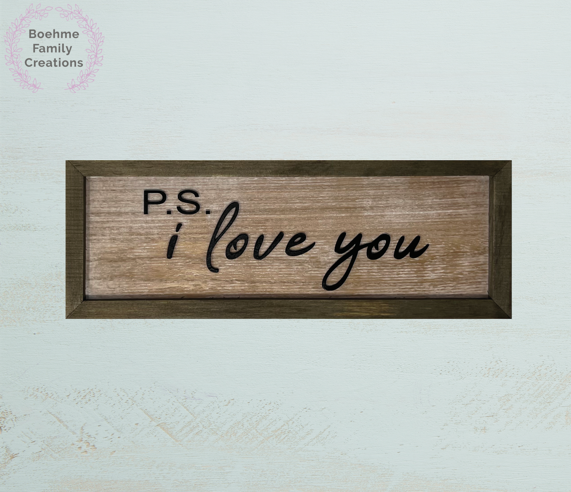 P.S. I Love You Sign image 1