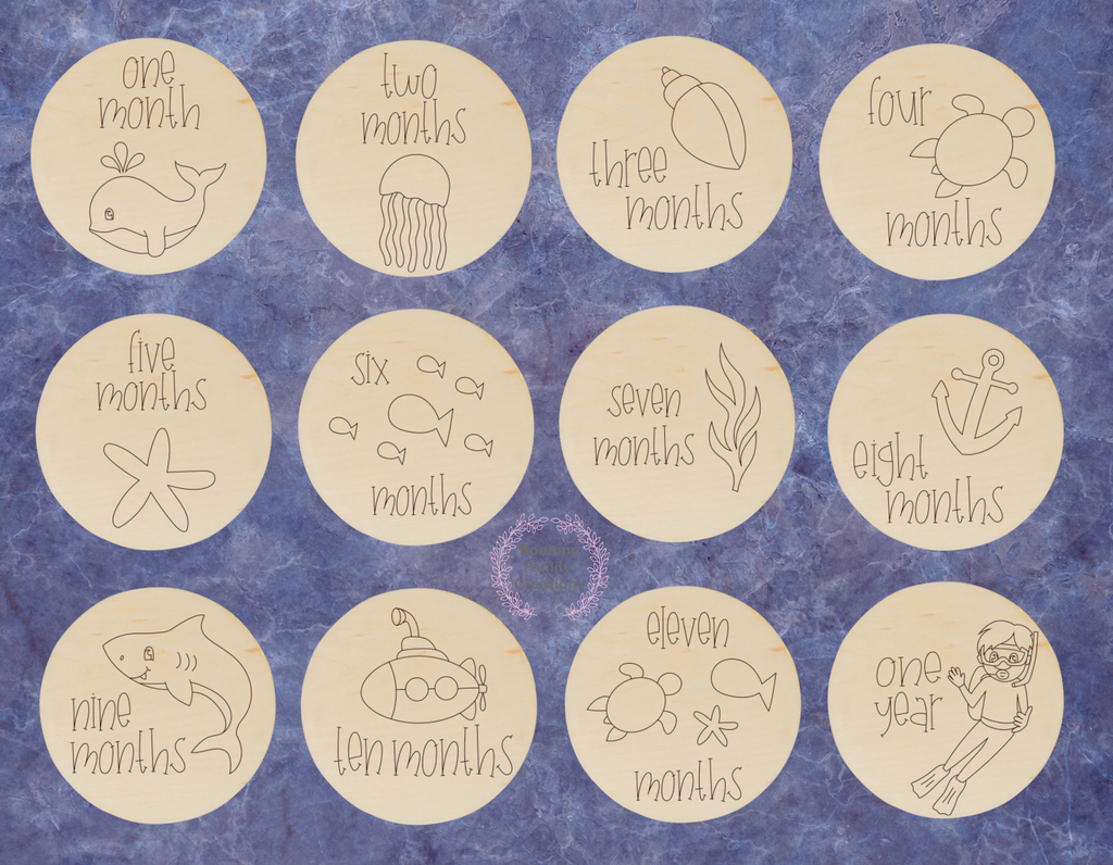 Ocean Monthly Milestone Markers image 0